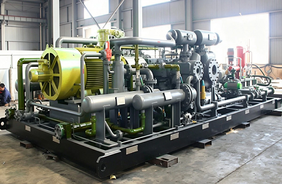 High Pressure CNG Natural Gas Piston Air Compressor High Pressure CNG Natural Gas Piston Air Compressor